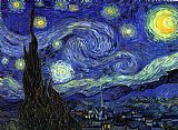 Vincent van Gogh The Starry Night painting